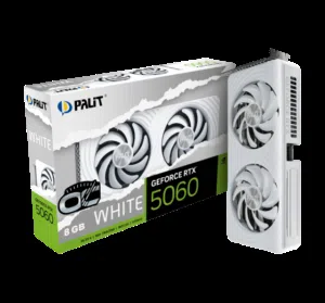 كرت شاشه rtx 5060 النسخه البيضاء ( مميز)