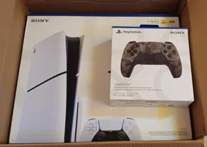 متوفر PS5 جديدة نسخة DVD مخزن معاه يد إضافية