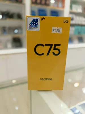 Brand New Realme C75 5G 8+256gb