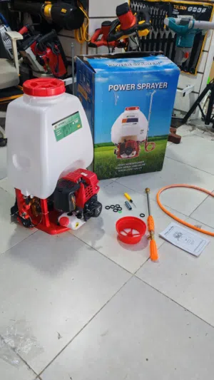 مكينة رش المبيدات ماطور بترول 4 ستروك خزان 25 لتر محمول KNAPSACK POWER SPRAYER مرش مبيدات ترش المبيد