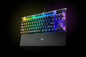 Steelseries apex 7 tkl للبيع الكيبورد مستخدم بحالة الجديد