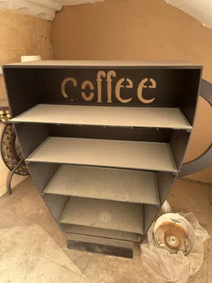 كورنر على شكل كوب قهوه