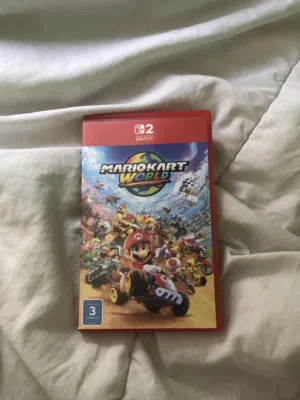 mariokart world (game card)