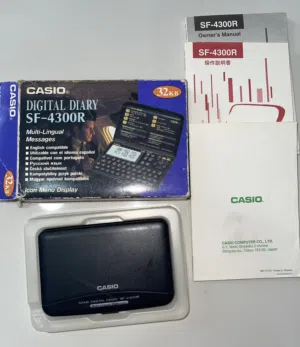 Vintage digital diary portable - 1993 casio