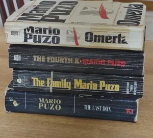 Mario puzo exclusive under rated exotic crime fictional books Bundle of 4,Decent quality,good review