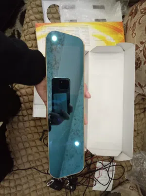 مراية سيارة خلفية عريضة مدموج بها داش كام و كاميرا اصطفاف خلفية