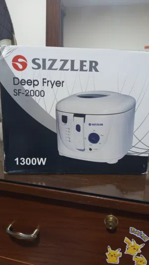 للبيع: قلاية كهربائية SIZZLER Deep Fryer SF-2000 – بحالة ممتازة