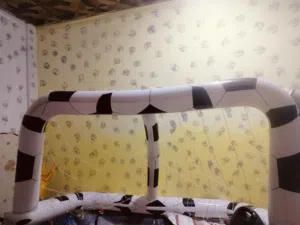 شبك مال كرة قدم حجم كبير منفاخ