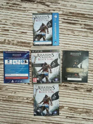 اقراص بلي ستيشن 3 اغراض كامله ونظيفات كلش. ASSASSIN'S CREED BLACK FLAG IV و CALL OF DUTY MODERN WAR