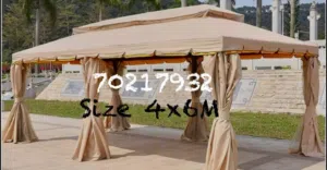tent swing chair table