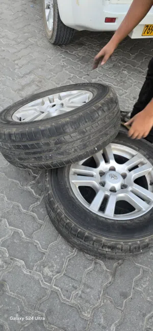رنجات وكاله مع اطارات برادو استخدام