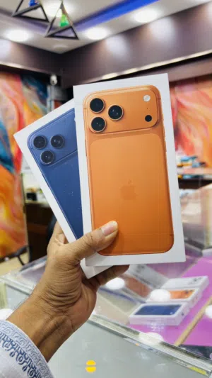 iPhone 17 Pro Max, 256gb Orange & Blue Arabic