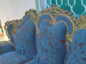 طقم كنب حفر مذهب