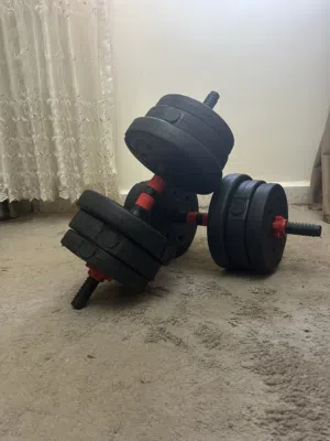 دامبلز 30kg ((السعر قابل للتفاوض))