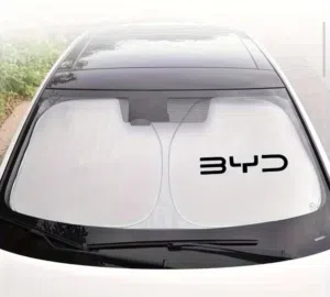 شمسية byd الاصلية + غطاء للجير موضح بالصور جديد