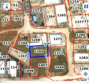 ارض صناعيه للبيع خلف محطة المشهراوي