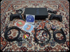 العنوان: بلاي ستيشن 2 الضخم النادر (PS2 Fat)ب340د نظيف جداً مع كامل ملحقاته وألعابه طرابلس: السرج