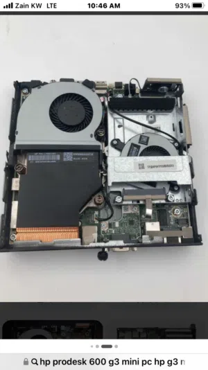 for sale hp tiny core i5 7500 ram 4 no hdd