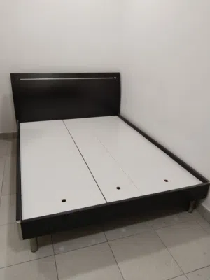 Queen size cot and spring mattress