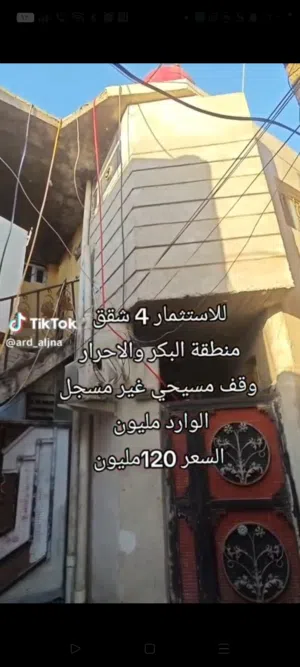 السلام عليكم بنايه للبيع واردها مليون بداء جديد