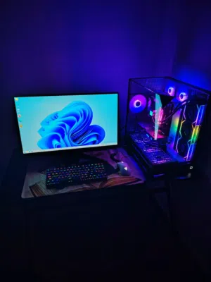 جهاز كمبيوتر جديد مواصفات عالية   AMD RYZEN 5 9600X // RTX 5070 12GB