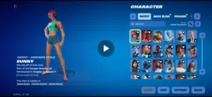 حساب فورت نايت من سيزون 9 شابتر 1