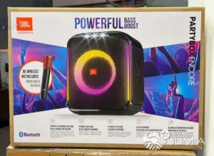JBL Partybox Encore Portable Speaker with Powerful 100W sound built-in Dynamic light show and splash