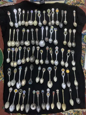 ملاعق طلاء فضة انكليزية كندية يابانية امريكية
