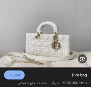 شنتة ديور للبيع