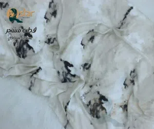 طرح قطن مشجر وسادة