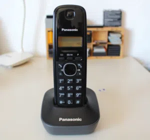 هاتف لاسلكي PANASONIC تلفون أرضي