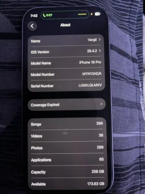ايفون 16 برو / iPhone 16 pro