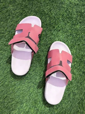 Pink Hermes slide