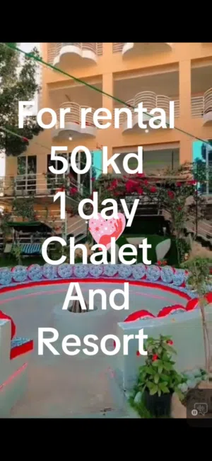 Chalet kaza for rental