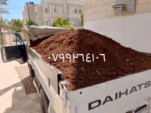 قلاب مترين لنقل جميع مواد البناء وتراب الاحمر وازاله الطمم
