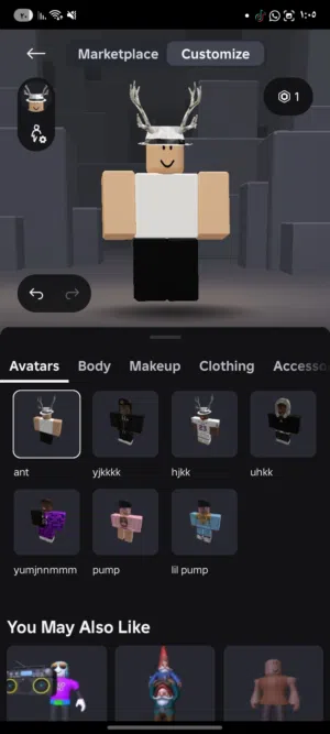 حساب روبلوكس ب 20 دينار