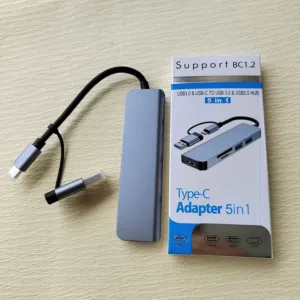 ادابتر USB3 + Type-C متعدد الاستخدامات