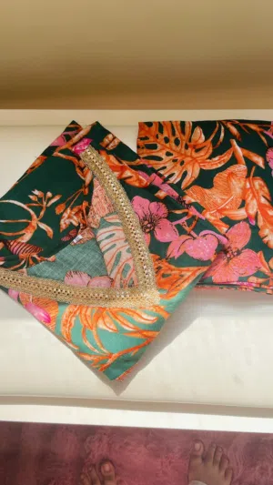 Size available M -XXL .2 piece kurti