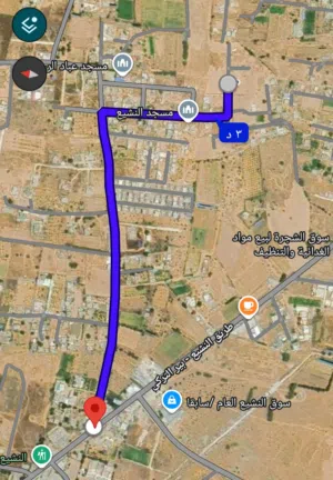 أرض للبيع تاجوراء النشيع المساحة 1000