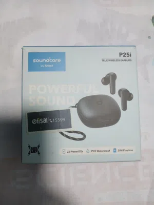 سماعه  النوع p25i بالكرتونه بتاعتها ولكن