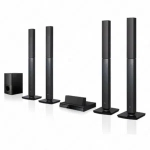 LG 5.1 Home Theater System with Subwoofer and Tall Satellite Speakers