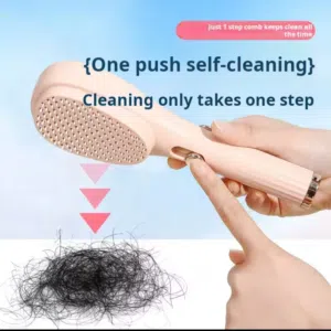 Self-cleaning hair brush (NEW)