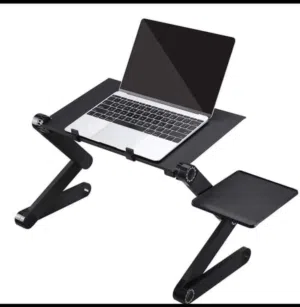 طاولة لابتوب قابلة للطي مع لوحة للماوس. افضل طاولة للكمبيوتر والتابلت