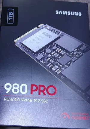 Samsung 980pro SSD nvme PCIe m-key.   هارد ديسك اس اس دى سامسونج