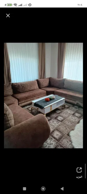 كنب كورنر تفصيل بحالة ممتازة 8 مقاعد للبيع