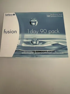 Fusion 1 Day Contact Lenses (-3.00) – 90 Pack  Brand New