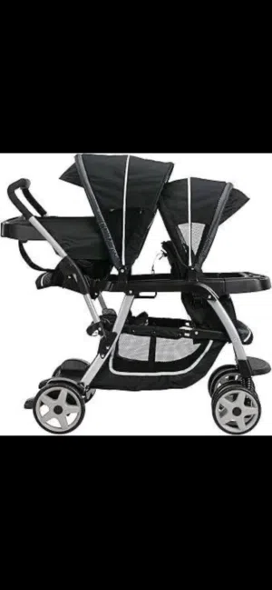 عرباي توأم لطفلين ماركة graco
