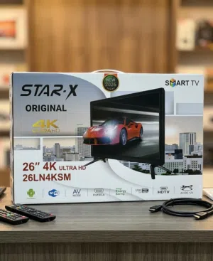حطمنا سعارشاشات اسمرت 26 بوصة ستار اكس حجم حقيقي 15وات اندرويد 14 ثلاثية الابعاد 4K اي تستطيع مشاهدة