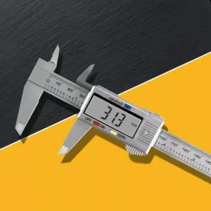 150mm 6inch LCD Digital Electronic Carbon Fiber Vernier Caliper Gauge @ كليبر