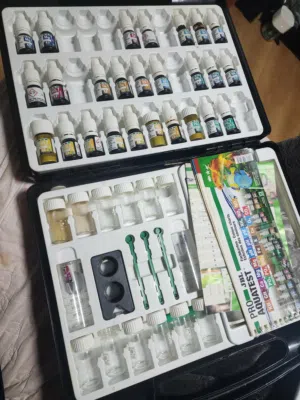 حقيبة فحوصات ماء حوض نهري او بحري جميع فحصات